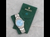 Rolex Date 34 Tiffany Turchese Oyster Blue Hawaiian Dial  Watch  1500